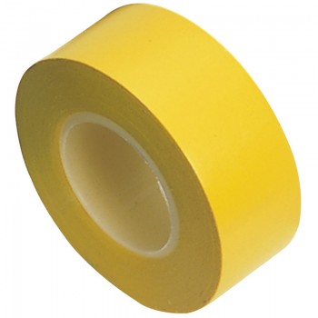 Insulation Tape to BSEN60454/Type2, 10m x 19mm, Yellow (Pack of 8)