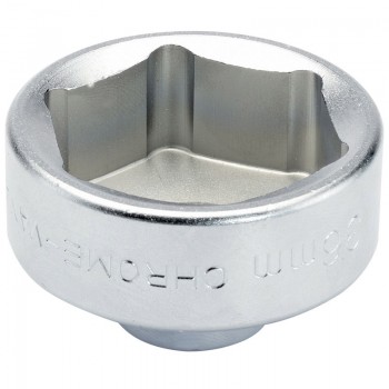 Oil Filter Cap Socket, 3/8&rdquo; Sq. Dr., 36mm