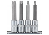Draper TX-STAR® Socket Bit Set, 1/2&rdquo; Sq. Dr. (4 Piece)