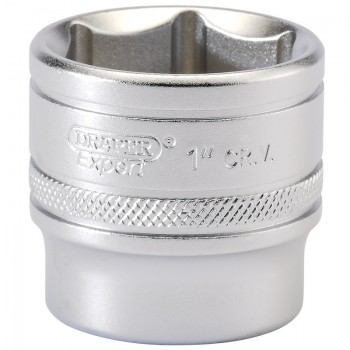 6 Point Imperial Socket, 3/8&rdquo; Sq. Dr., 1&rdquo;