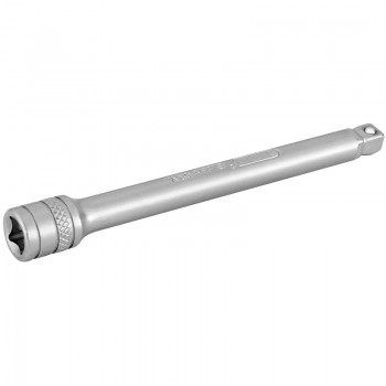 Draper Expert Wobble Extension Bar, 1/4&rdquo; Sq. Dr., 100mm, Micro Satin Chrome