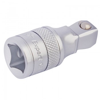 Satin Chrome Wobble Extension Bar, 1/2&rdquo; Sq. Dr., 50mm