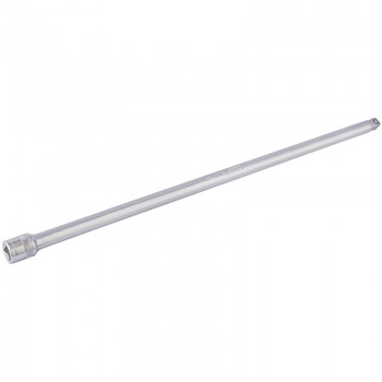 Satin Chrome Wobble Extension Bar, 1/2&rdquo; Sq. Dr., 500mm