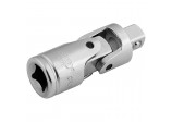 Satin Chrome Universal Joint, 1/4&rdquo; Sq. Dr.