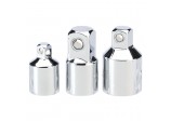 Socket Converter Set, Polished Chrome (3 Piece)