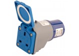 230V Adaptor with 16A Plug to 13A Socket