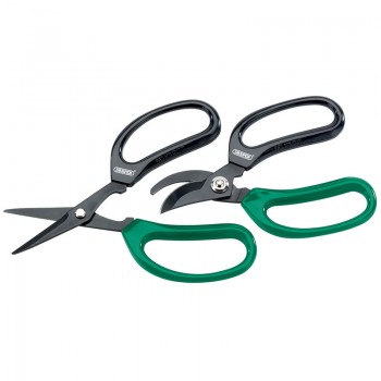 Soft Grip Garden Scissor Set (2 Piece)