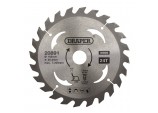 TCT Circular Saw Blade for Wood, 185 x 25.4mm, 24T