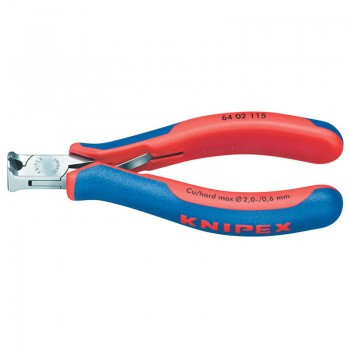 Knipex 64 02 115 Electronics End Cutting Nipper, 115mm Knipex 64 02 115 Electronics End Cutting Nipper, 115mm