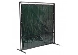 Welding Curtain with Metal Frame, 6&rsquo; x 6&rsquo;