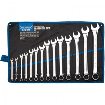 Draper Expert HI-TORQ® Imperial Combination Spanner Set (14 Piece) Draper Expert HI-TORQ® Imperial Combination Spanner Set (14 Piece)