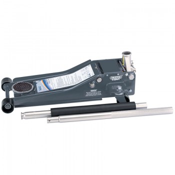 Professional Low Profile Garage Trolley Jack, 2 Tonne