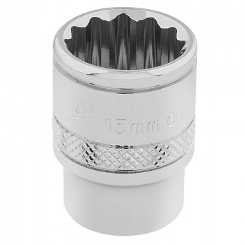 HI-TORQ® 12 Point Socket, 3/8” Sq. Dr., 15mm HI-TORQ® 12 Point Socket, 3/8” Sq. Dr., 15mm