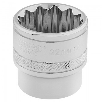 HI-TORQ® 12 Point Socket, 3/8” Sq. Dr., 22mm HI-TORQ® 12 Point Socket, 3/8” Sq. Dr., 22mm