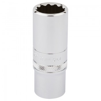 HI-TORQ® 12 Point Deep Socket, 3/8” Sq. Dr., 17mm HI-TORQ® 12 Point Deep Socket, 3/8” Sq. Dr., 17mm