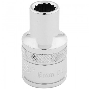 HI-TORQ® 12 Point Socket, 1/2” Sq. Dr., 9mm HI-TORQ® 12 Point Socket, 1/2” Sq. Dr., 9mm