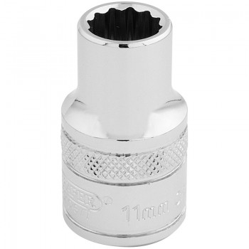 HI-TORQ® 12 Point Socket, 1/2” Sq. Dr., 11mm HI-TORQ® 12 Point Socket, 1/2” Sq. Dr., 11mm