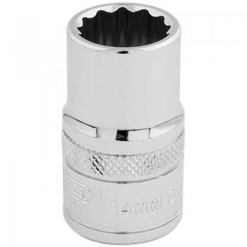 HI-TORQ® 12 Point Socket, 1/2” Sq. Dr., 14mm HI-TORQ® 12 Point Socket, 1/2” Sq. Dr., 14mm