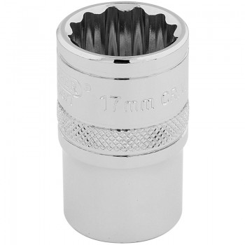 HI-TORQ® 12 Point Socket, 1/2” Sq. Dr., 17mm HI-TORQ® 12 Point Socket, 1/2” Sq. Dr., 17mm