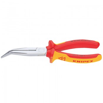Knipex 26 26 200SB Angled Long Nose Pliers, 200mm Knipex 26 26 200SB Angled Long Nose Pliers, 200mm