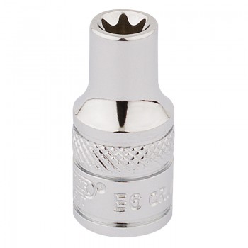 Draper TX-STAR® Socket, 1/4” Sq. Dr., E6 Draper TX-STAR® Socket, 1/4” Sq. Dr., E6