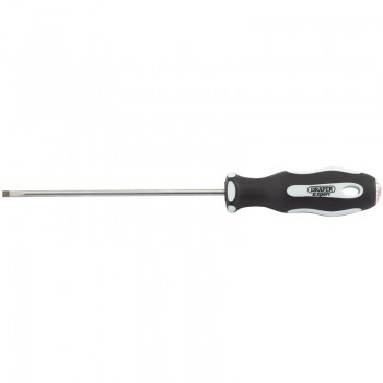 Plain Slot Soft Grip Parallel Tip Screwdriver, 3 x 100mm