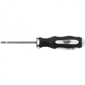 &rsquo;Pound Thru&rsquo; Cross Slot Soft Grip Screwdriver, No.3 x 150mm