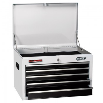 Tool Chest, 5 Drawer, 26&rdquo;, White