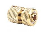 Brass Garden Hose Connector, 1/2&rdquo;