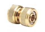 Brass Hose Repair Connector, 1/2&rdquo;