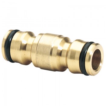 Brass Two Way Coupling, 1/2&rdquo;