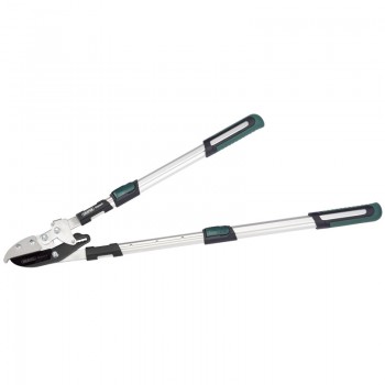 Telescopic Soft Grip Anvil Ratchet Action Loppers with Aluminium Handles