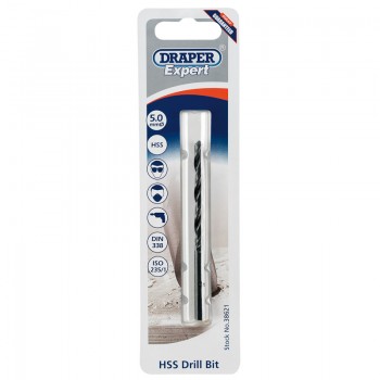 HSS Drill Bit, 5.0mm