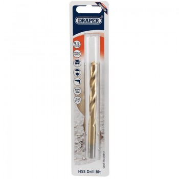 HSS Titanium Drill Bit, 9.5mm