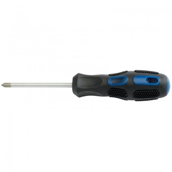 Draper Expert Cross Slot Screwdriver, No.1 x 75mm Draper Expert Cross Slot Screwdriver, No.1 x 75mm