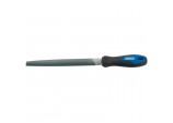 Soft Grip Engineer&rsquo;s Half Round File and Handle, 200mm