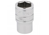 HI-TORQ® 6 Point Socket, 1/4&rdquo; Sq. Dr., 7/16&rdquo;
