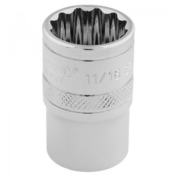 HI-TORQ® 12 Point Socket, 3/8” Sq. Dr., 11/16” HI-TORQ® 12 Point Socket, 3/8” Sq. Dr., 11/16”
