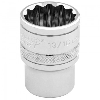 HI-TORQ® 12 Point Socket, 3/8” Sq. Dr., 13/16” HI-TORQ® 12 Point Socket, 3/8” Sq. Dr., 13/16”