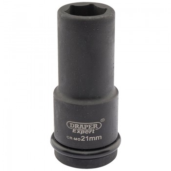 Expert HI-TORQ® 6 Point Deep Impact Socket, 3/4” Sq. Dr., 21mm Expert HI-TORQ® 6 Point Deep Impact Socket, 3/4” Sq. Dr., 21mm