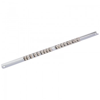 Retaining Bar, 1/4&rdquo; Sq. Dr., 400mm, 18 Clips