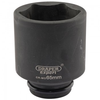 Expert HI-TORQ® 6 Point Deep Impact Socket, 3/4” Sq. Dr., 65mm Expert HI-TORQ® 6 Point Deep Impact Socket, 3/4” Sq. Dr., 65mm