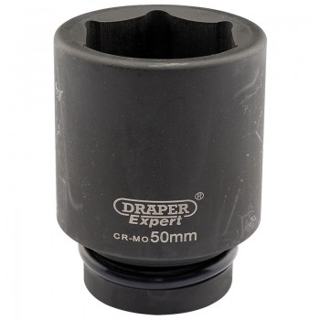 Expert HI-TORQ® 6 Point Deep Impact Socket, 1” Sq. Dr., 50mm Expert HI-TORQ® 6 Point Deep Impact Socket, 1” Sq. Dr., 50mm