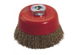 Draper Expert Crimped Wire Cup Brush, 100mm, M14