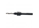 Simple Arbor with SDS+ Shank and HSS Pilot Drill for 14 - 30mm Holesaws, 5/16&rdquo; Thread