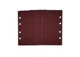1/3 Sanding Sheets with Hook and Loop, 93 x 190mm, 80 Grit (Pack of 10)