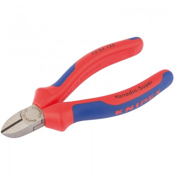 Knipex 70 02 125 SBE Heavy Duty Diagonal Side Cutter, 125mm Knipex 70 02 125 SBE Heavy Duty Diagonal Side Cutter, 125mm