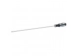 Plain Slot Extra Long Reach Soft Grip Screwdriver, 8 x 450mm