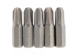 Cross Slot Insert Bit, 1/4&rdquo; Hex, 25mm Long, No.3 (Pack of 5)