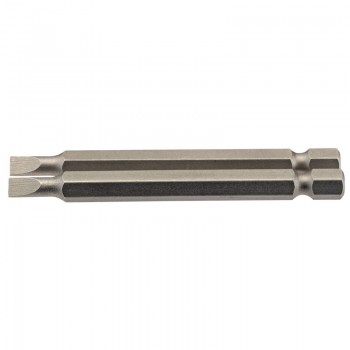 Plain Slot Insert Bit, 4.5mm, 1/4&rdquo; Hex, 75mm Long (Pack of 2)